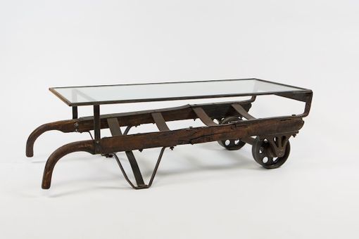 Custom Made Coffee Table/Hand Truck Dolly