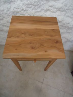 Custom Made Apple Wood Shaker Table