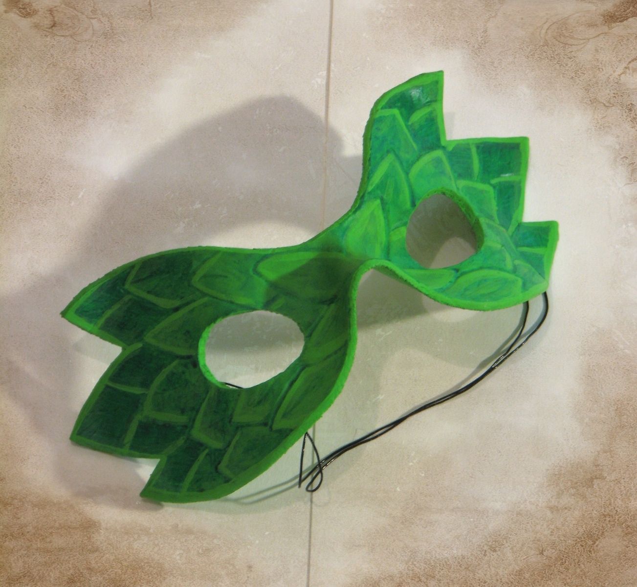 Hand Made Leather Poison Ivy Mask By Masquerades And Bonesaws