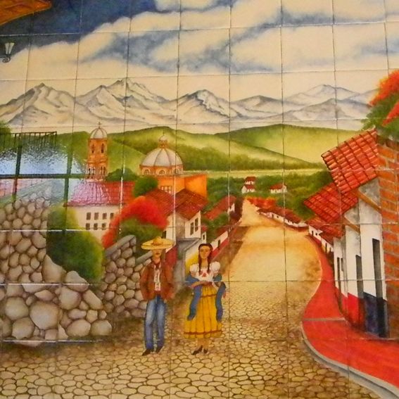 Custom Hand Painted Ceramic Tile Murals by Lomeli Tile Designers, Inc
