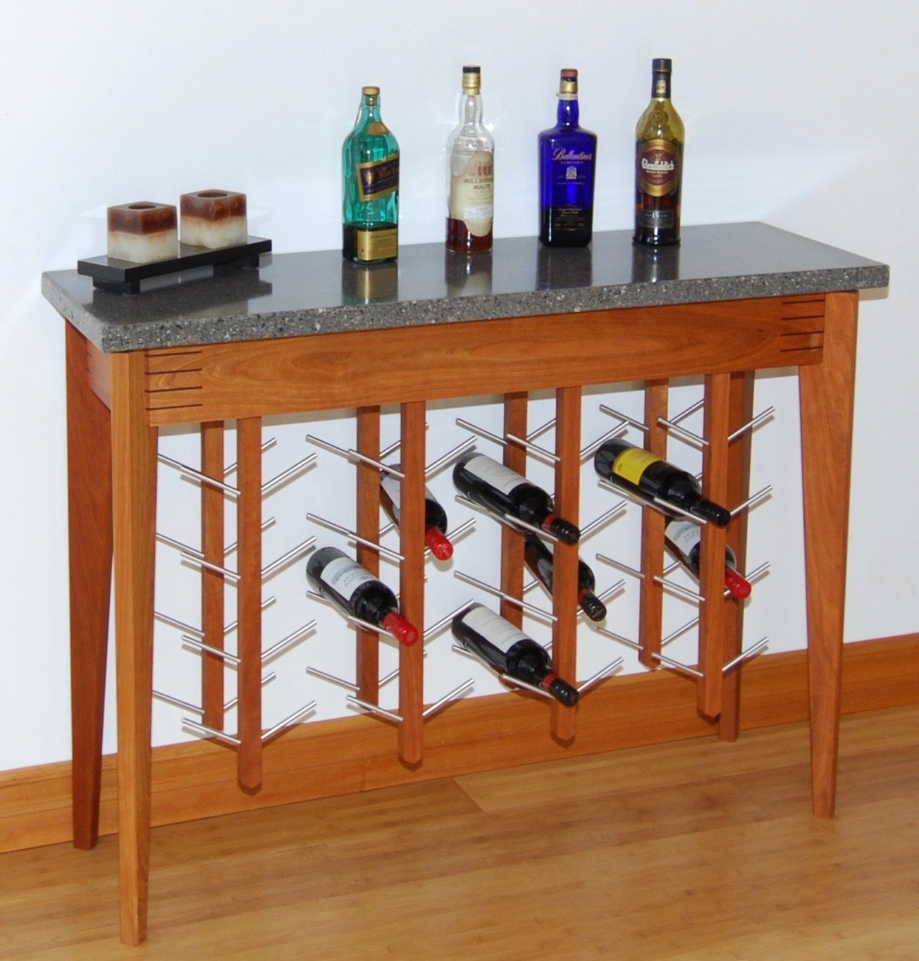 Buy a Custom Made Wine Rack, made to order from Highlands Furniture