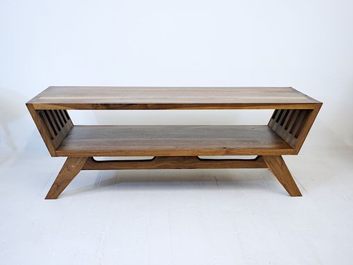 Custom Made The April: Solid Walnut Coffee Table