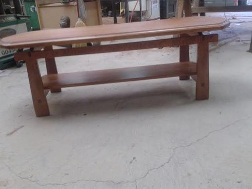 Custom Made Reclaimed Solid Wood Coffee Table