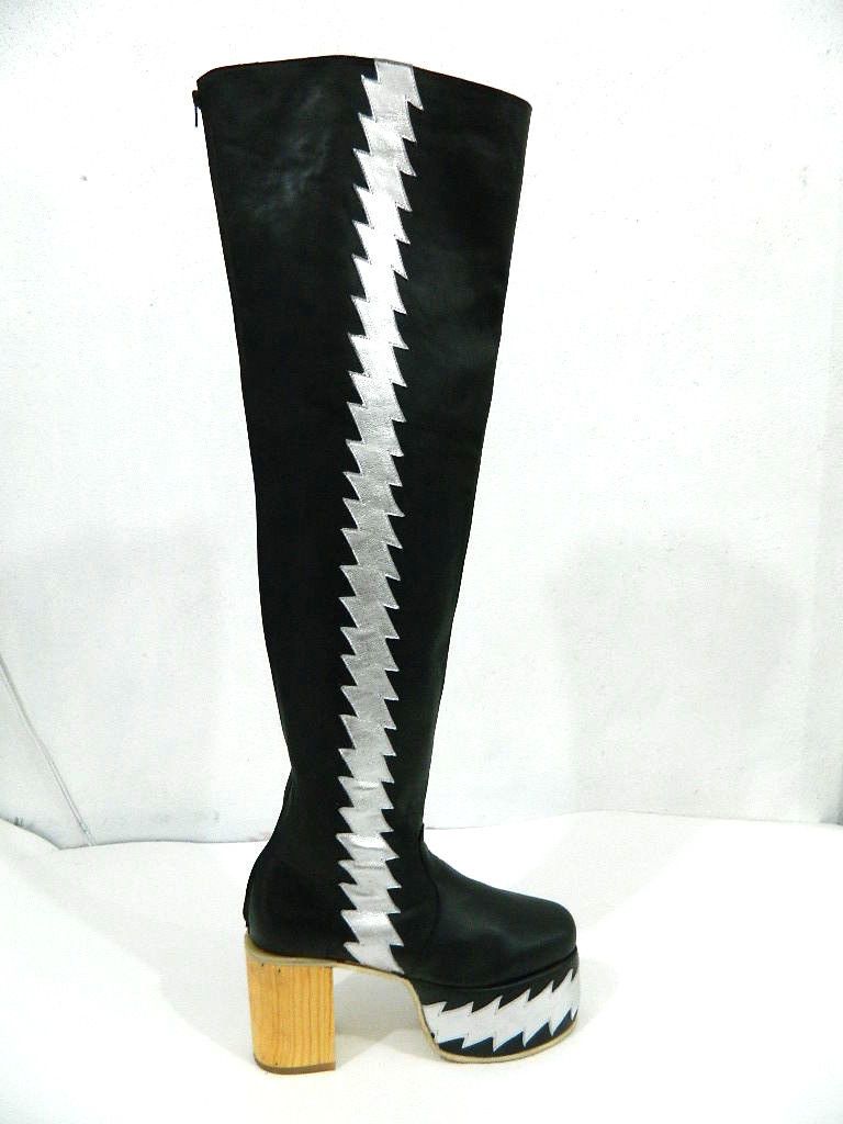 platform boots tall