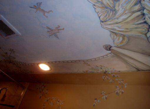 Custom Made Painted Ceiling To Open Your World
