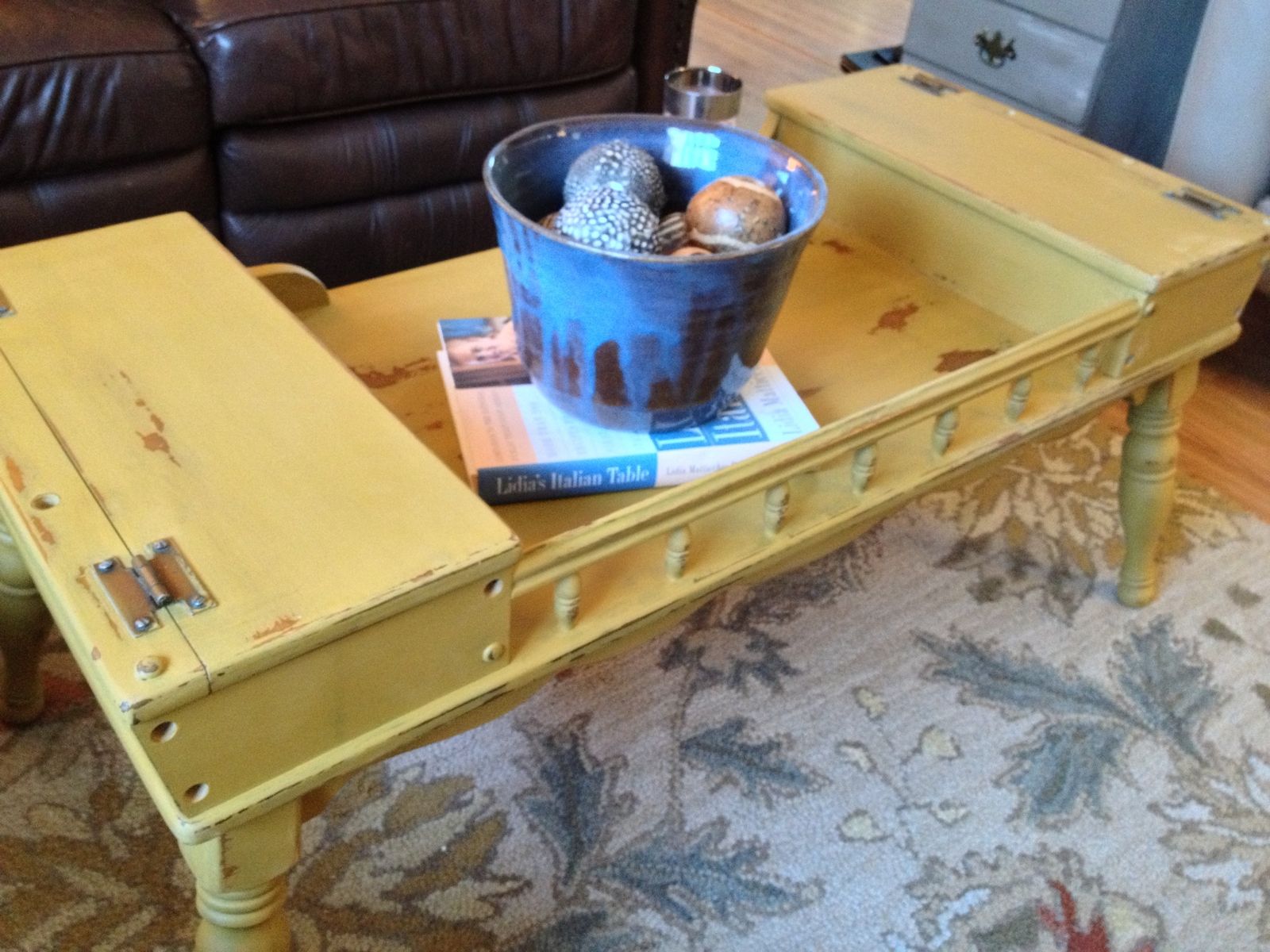 Hand Made Vintage Ethan Allen Coffee Table Early American Solid Maple