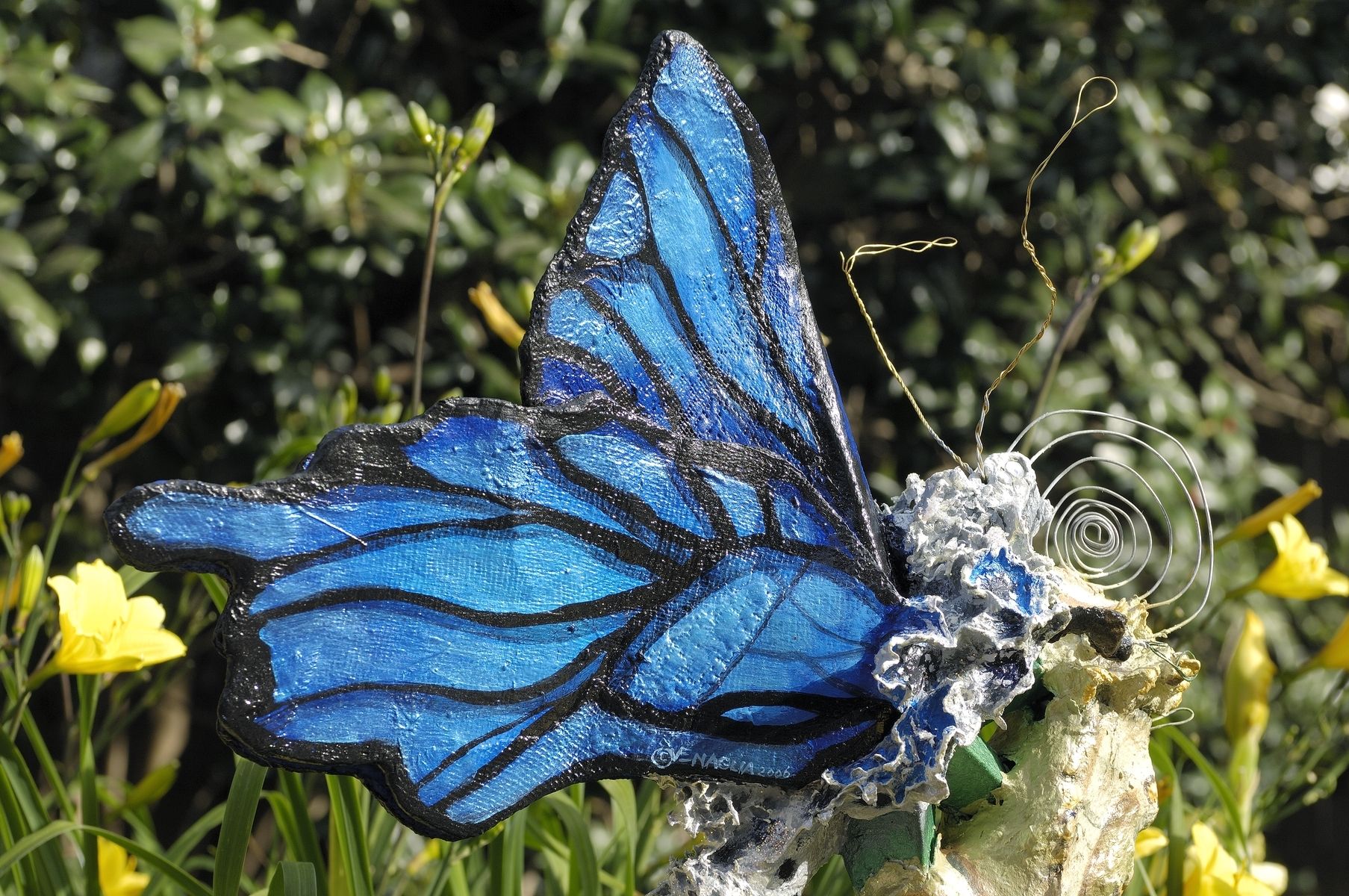 hand made papier mache butterfly christmas tree topper by hand made papier mache butterfly christmas tree topper by