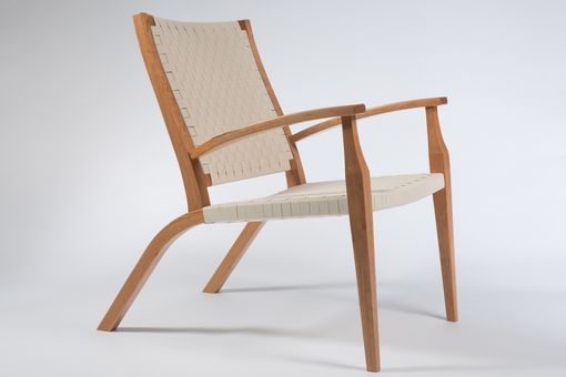 Custom Made Bent Lounge Chair