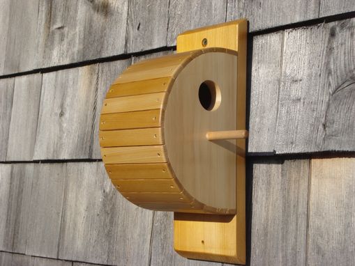 Custom Made Cedar Strip Bird House
