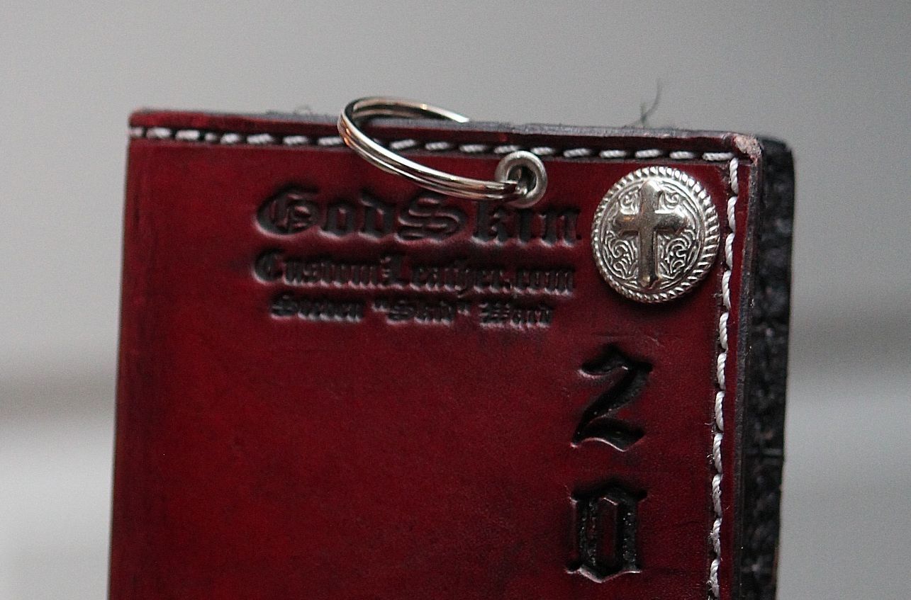 Handmade The Best Basic Custom Biker Chain Wallet by GodSkin Custom Leather | www.bagssaleusa.com