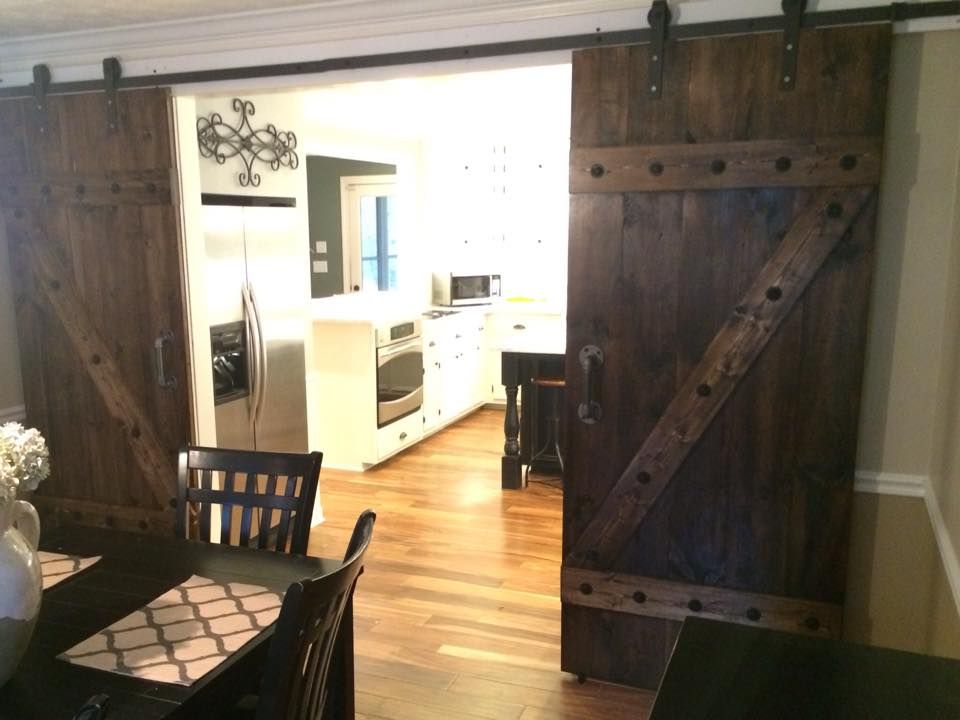 Hand Crafted Solid Pine Sliding Barn Doors By D S Wood House