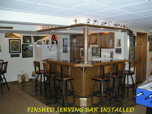 Custom Home Entertainment Bar by Puzzleworks Llc | CustomMade.com