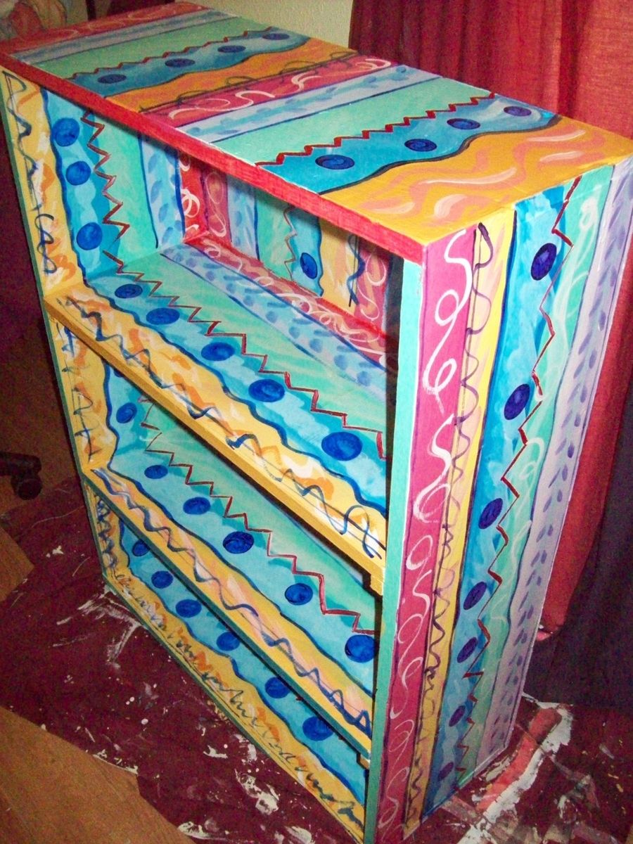 Dress up trunk hand painted