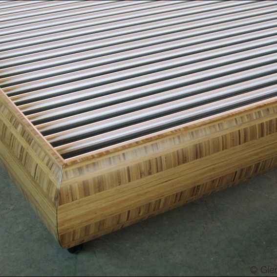 Hand Made Custom King Size Bed Frame by Glendon Good Custom Fabricating