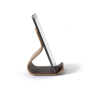 Custom Made Ray Bent Plywood Tablet Stand