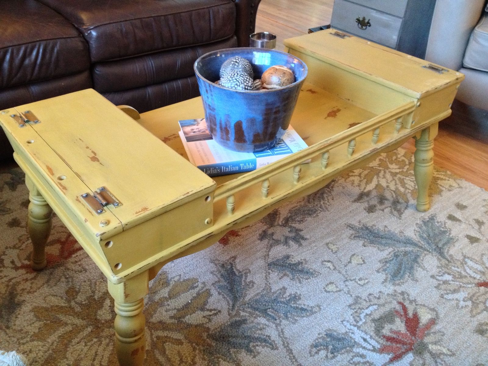 Hand Made Vintage Ethan Allen Coffee Table Early American Solid Maple