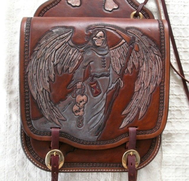 Hand Made Custom Leather Motorcycle Saddle Bags by 2nd Chance Custom Leather | www.cinemas93.org