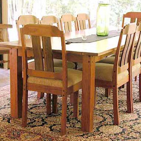 Custom Arts And Crafts Dining Set by M&B Customs