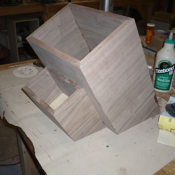 Handmade Custom Made Knife Block by Clark Wood Creations