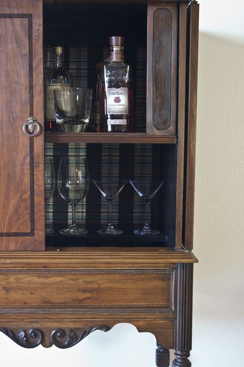 Hand Made Sold Refurbished Antique Liquor by Dominique Provost