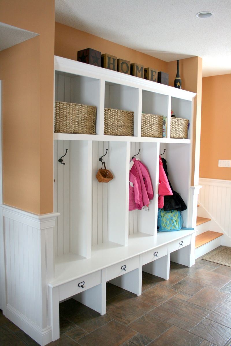 Hand Made Mudroom BuiltIns by Albert S. Grant Fine Woodworking And