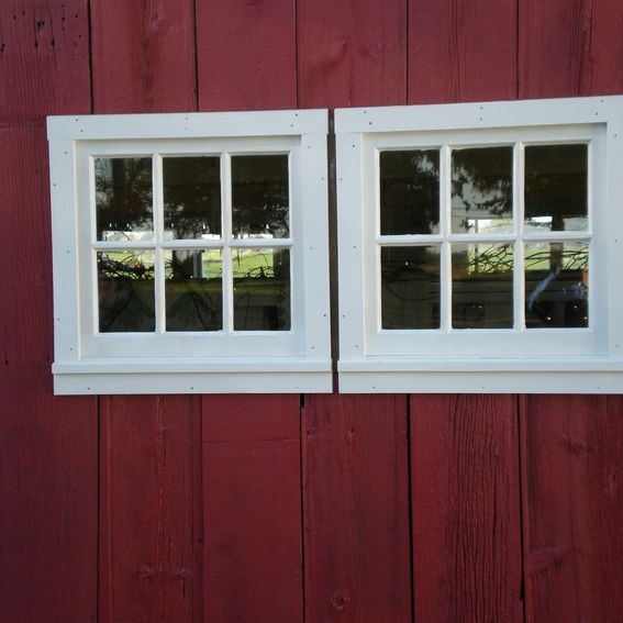 Handmade Barn Sash And Frames by Red Barn Woodworking
