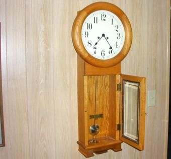 Custom Made Old School House Clock
