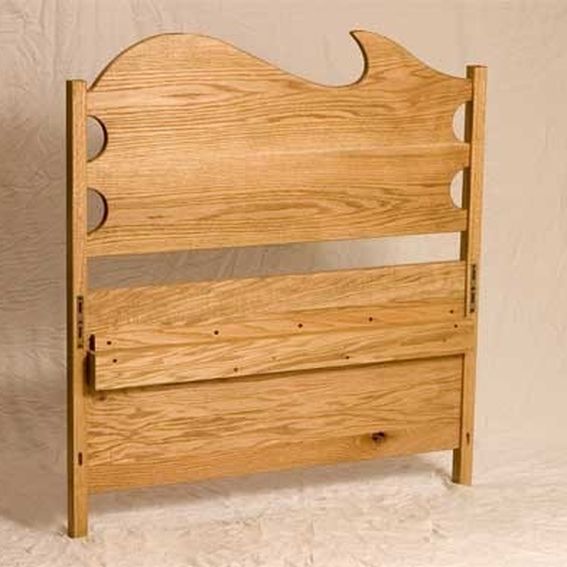 Custom Made Wave Headboard by Bernwood Custom Design