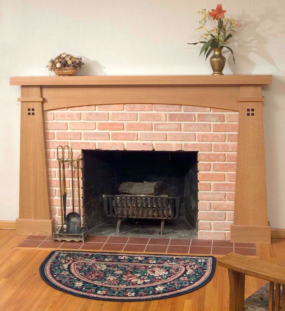 Hand Crafted Fireplace Mantles Custom Designed & Built by Kieffer