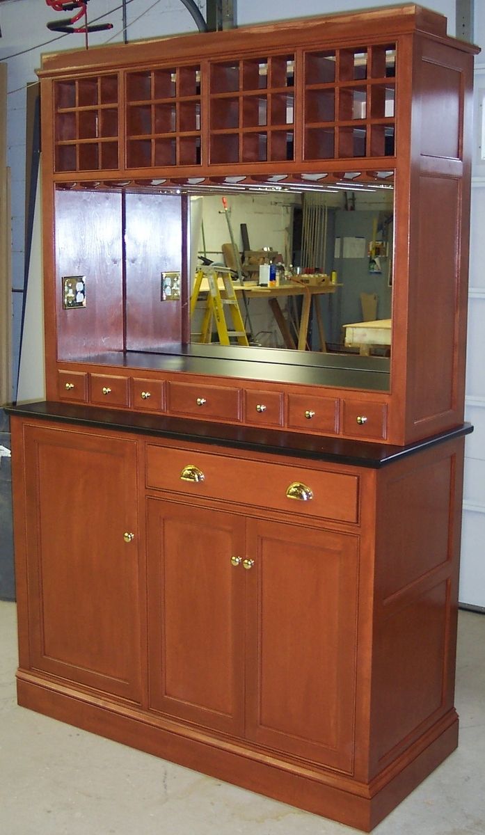 Custom Made Back Bar Cabinetry