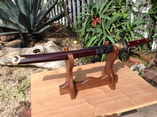 Custom Made Samurai Sword Stand