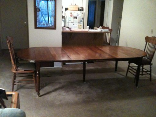 Custom Made Replacement Of Five (5) Table Leaves To A Family Antique Dining Table