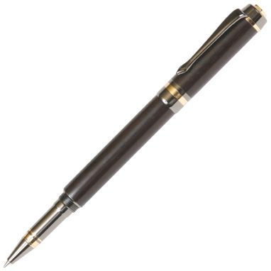 Custom Made Lanier Elite Rollerball Pen - Blackwood - Re7w07