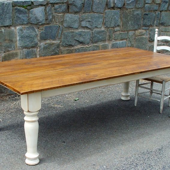 Custom Made Farm Table by Carolina Farm Table