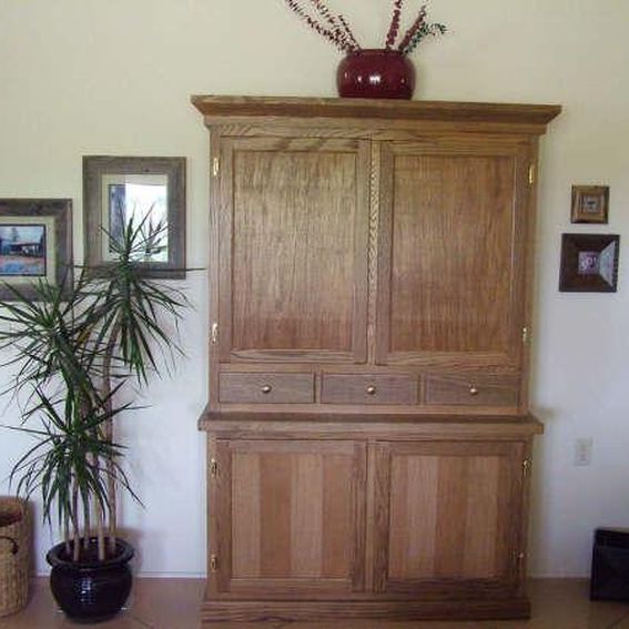 Hand Crafted China Closet by Aj Designs