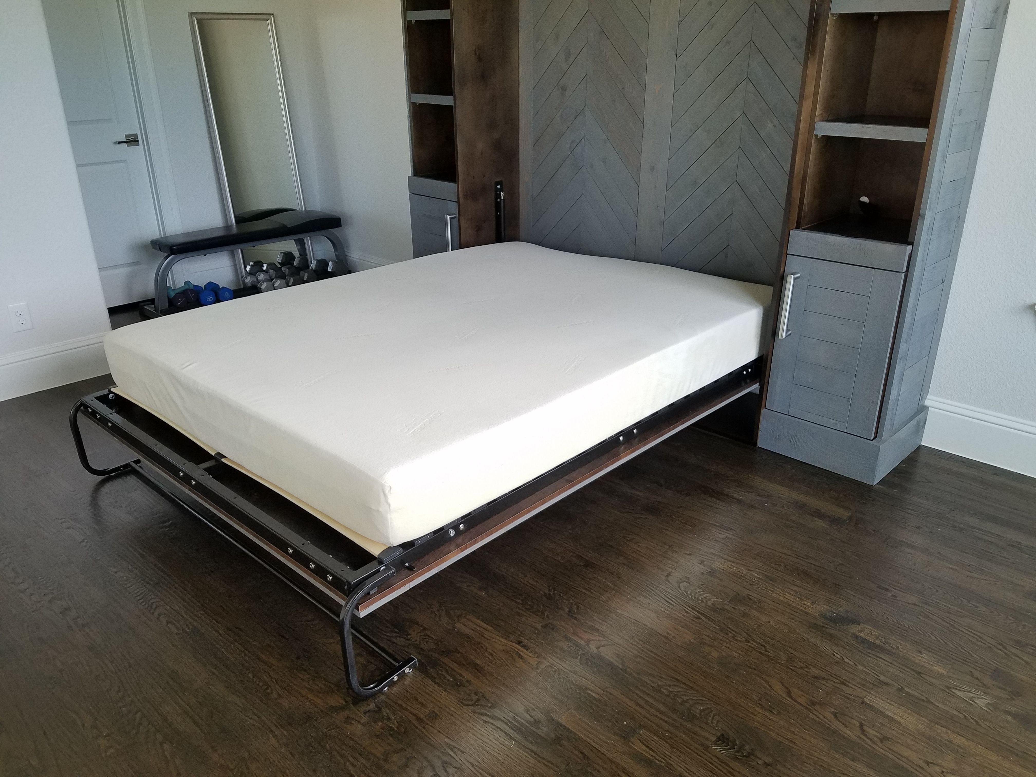 Handmade Custom Murphy Bed Design By Royals Remodeling Design Company