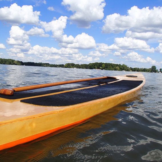 Hand Crafted Stand Up Paddle Board by Custom Grain