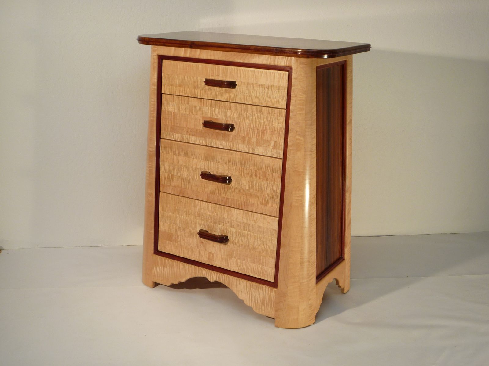 curly maple bedroom furniture