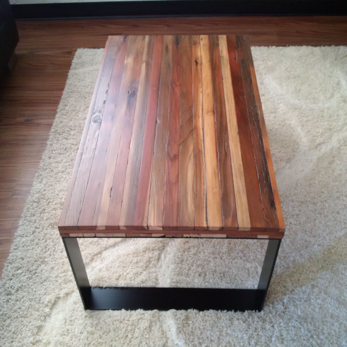 Custom Reclaimed Barnwood Coffee Table By Sweet Redemption Design