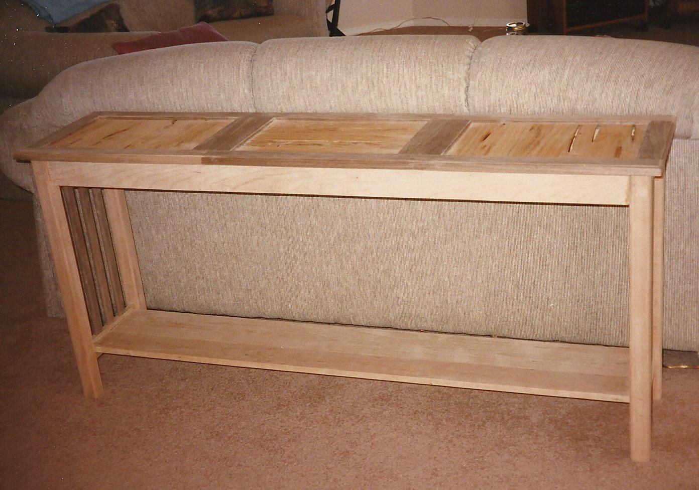 Custom Made Sofa Table by Fwc Woodworking