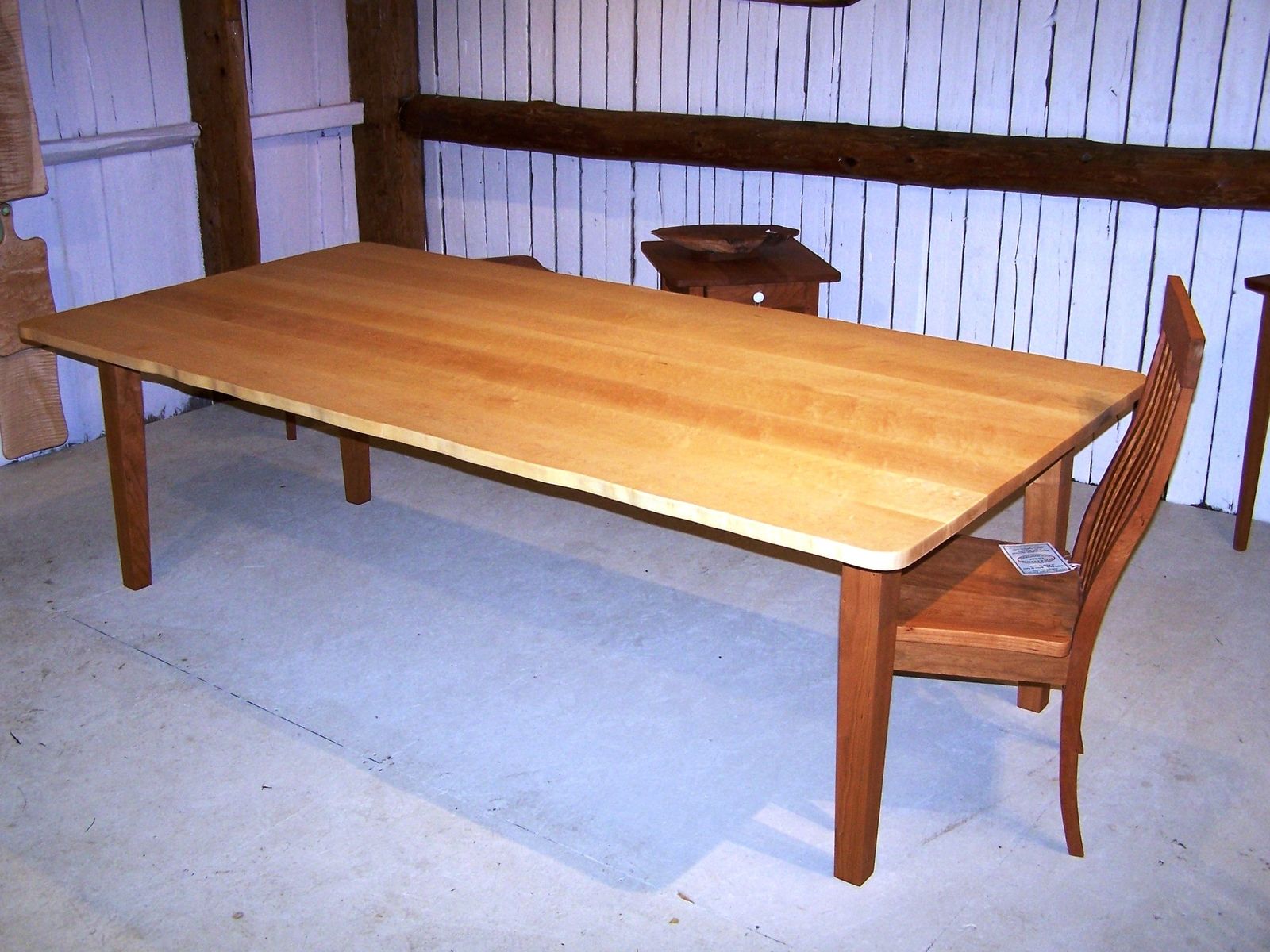 birdseye maple kitchen table