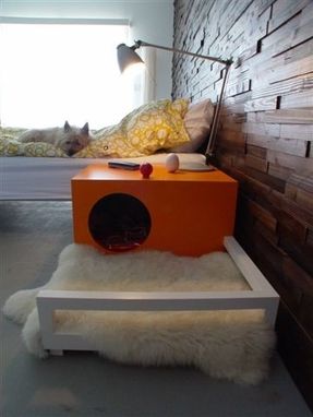Custom Made Indoor Dog House/Bedside Table