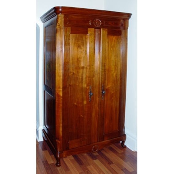 Custom French Provincial Armoires by James Eddy Woodworks