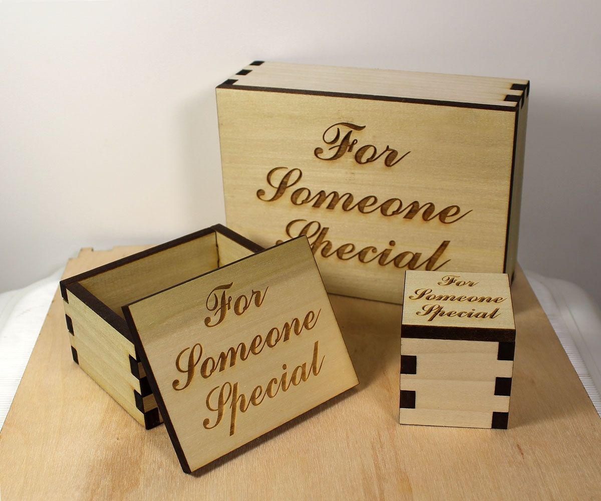 Hand Made Laser Cut Jewelry Boxes by nygaard design