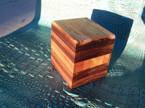 Custom Made Trinket Box In Repurposed Barn Wood