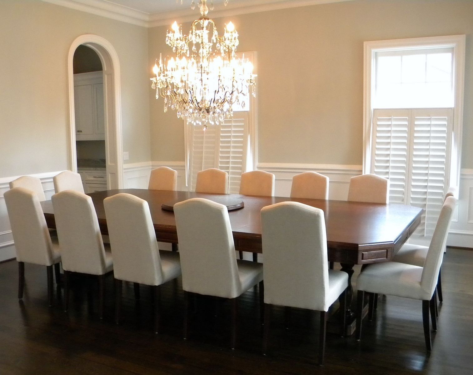 Custom Extra Large Walnut Extension Dining Table By North Texas Wood Works Custommadecom