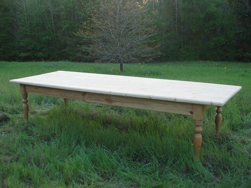 Custom Made Large Farmhouse Table