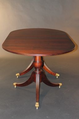 Custom Made Pedestal Dining Table