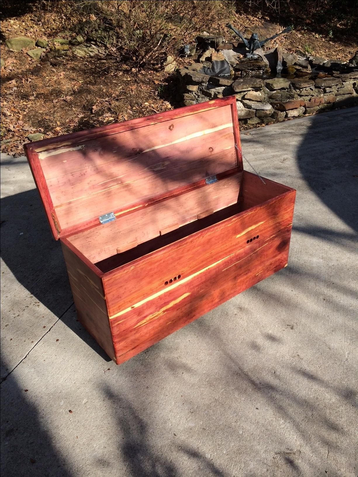Custom Made Aromatic Cedar Chest by Stickwood