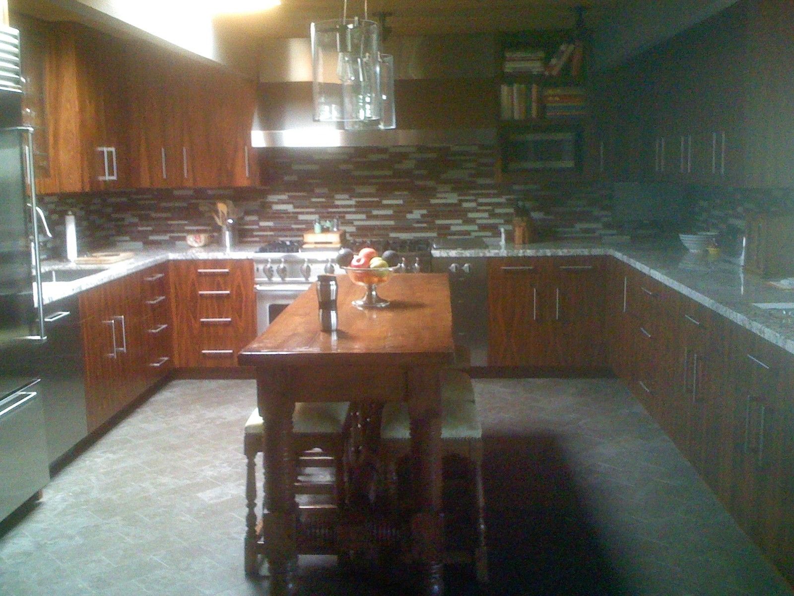 Custom Made Rosewood Kitchen Cabinets by M&B Customs | CustomMade.com